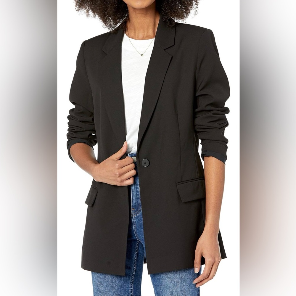 Women's Black Blazer by The Drop